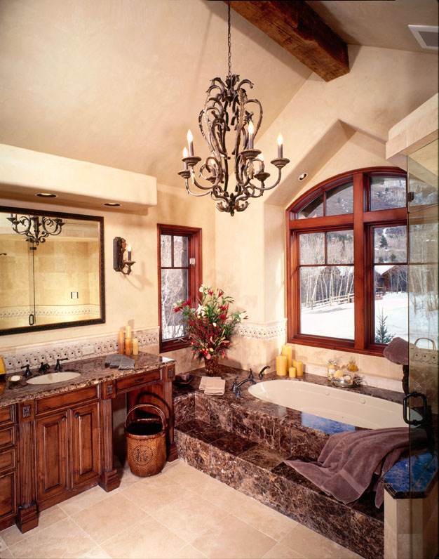 1225 Riverside Master Bathroom Johannsson Architects Aspen