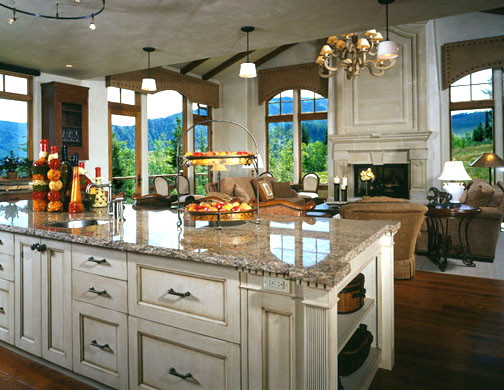 Lot 44 MCC Aspen Johannsson Architects Kitchen & Family Room