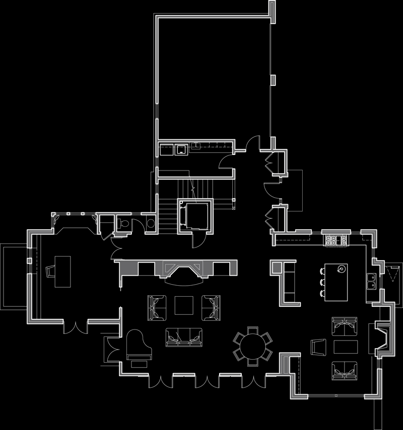 100 Red Mountain Road Main floor plan