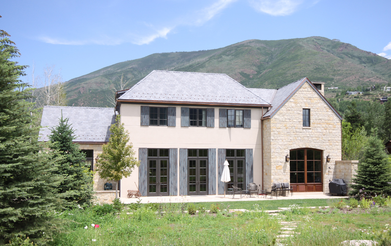 Starodoj Chateau style architecture view from south west