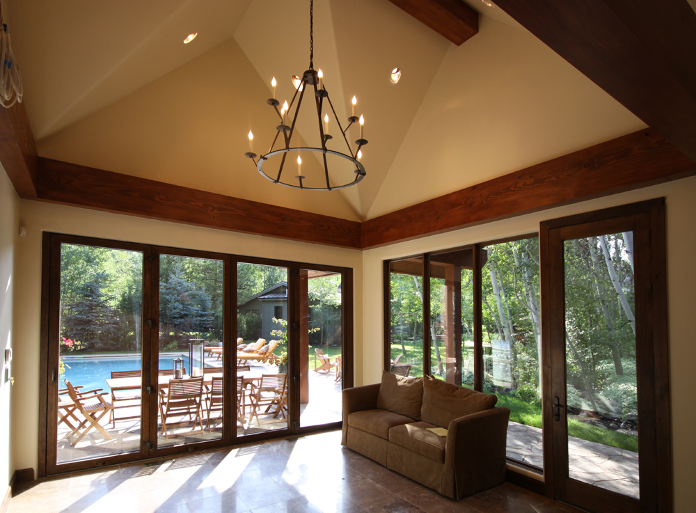 Inside of Pool Cabana.